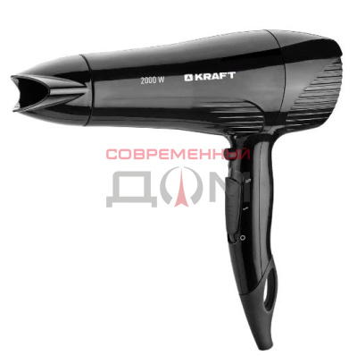 Фен KRAFT KF-HD2015BL черн.